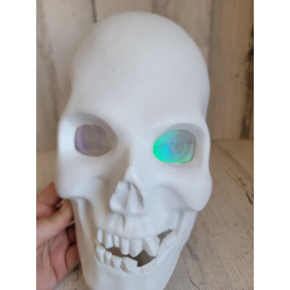 Unique skeleton seeing eye holographic mask Halloween costume - Picture 2 of 9